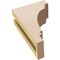 Ekena Millwork 3"W x 6"D x 9"H Classic Pescadero Rough Cedar Woodgrain TimberThane Corbel, Primed Tan CORUR03X06X09PECRCPR - alternate 5